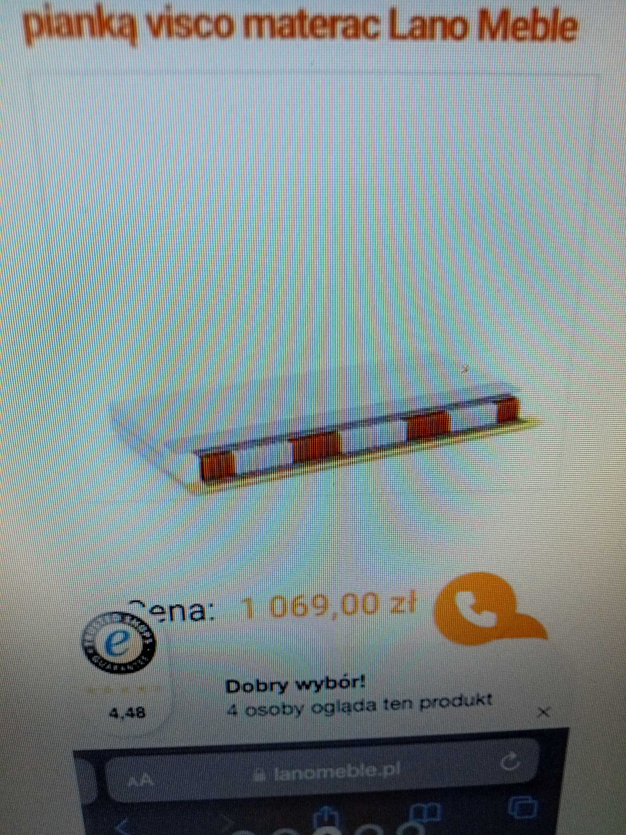 Sprzedam nowy materac sprężynowo-kieszeniowy multipacket H3/H4, 80/200
