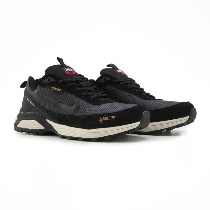 Чоловічі зимові кросівки Nike Rivah GTX Black Dark на хутрі Nik206