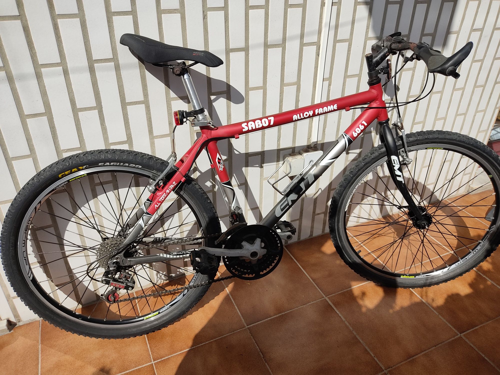 Bicicleta comum melhorada ao meu gosto