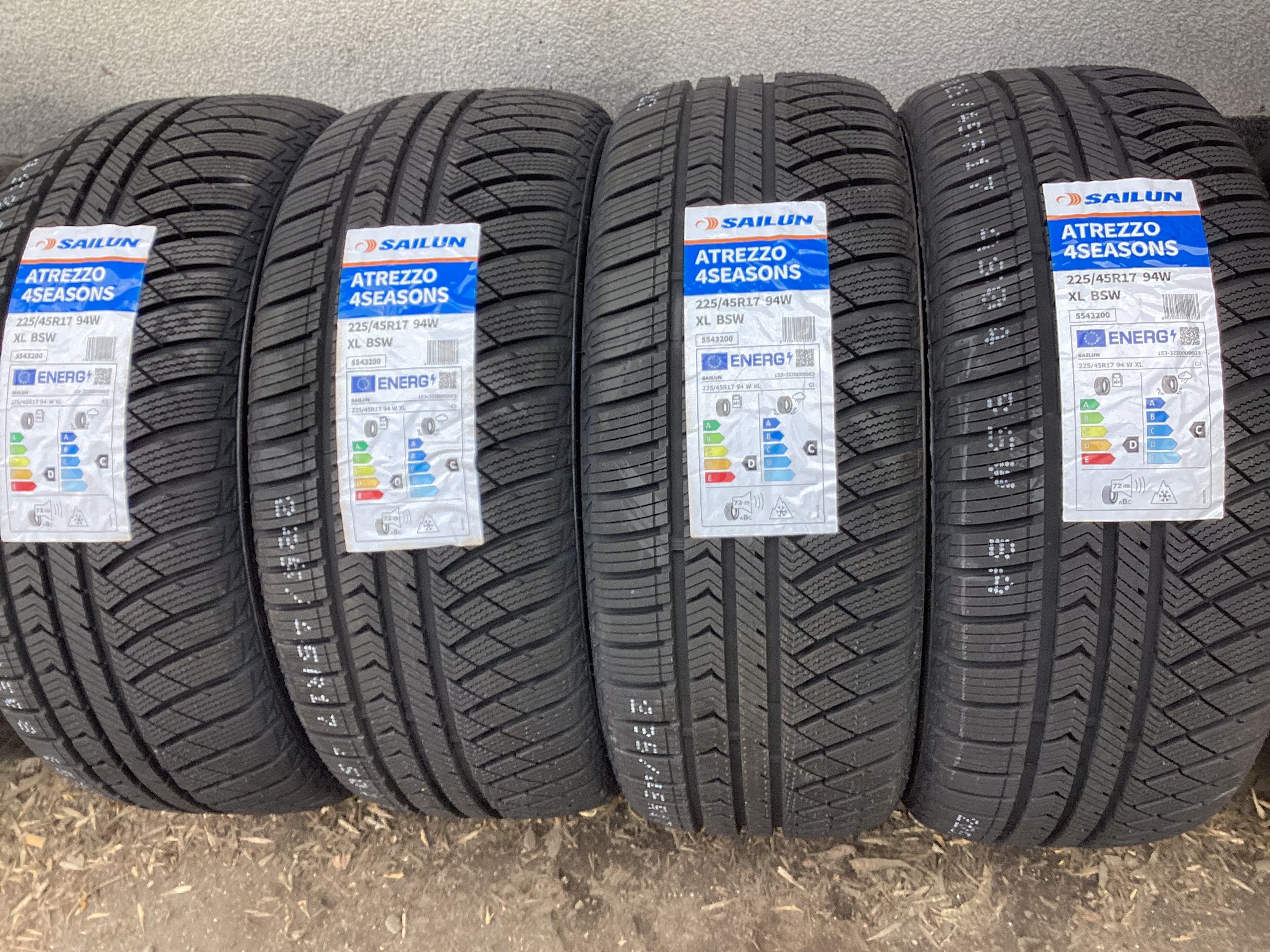 SAILUN 225/45r17 opony całoroczne Nowe Gwarancja