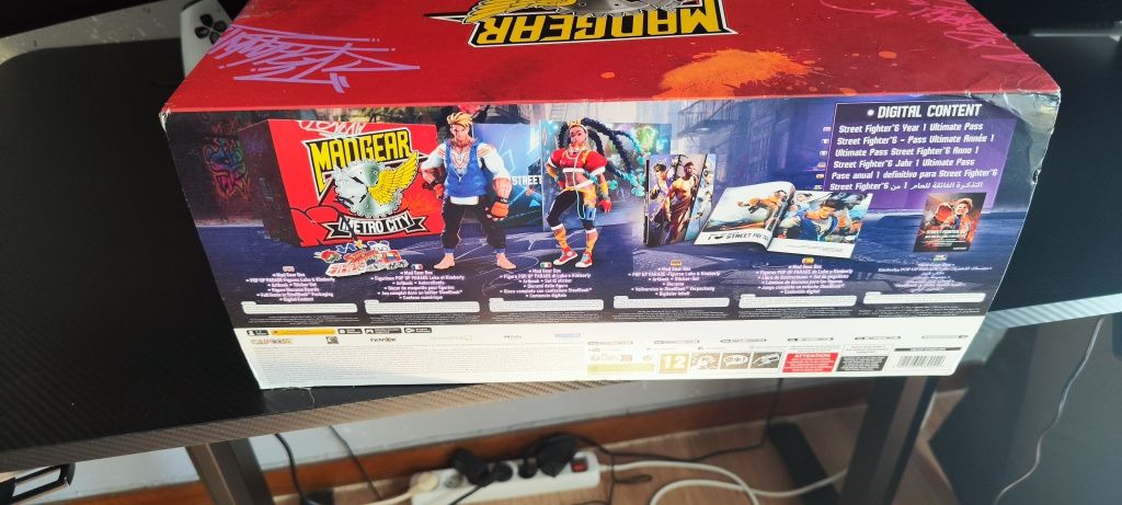 Street Fighter 6 collectir's edition (PlayStation 5 em caixa selado)