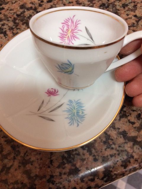 Serviços de café, de chá Vista Alegre. e serviço de chá japonês