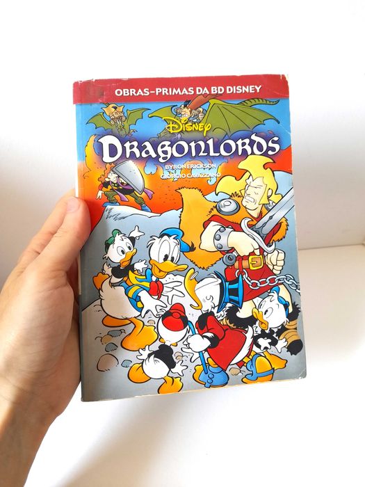 Livro Obras-Primas da BD Disney Dragonlords Volume 4