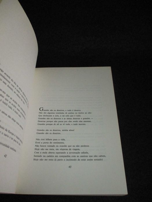 Livro Poesias de Álvaro de Campos Fernando Pessoa 1991