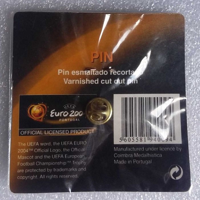 Pin Esmaltado Euro 2004