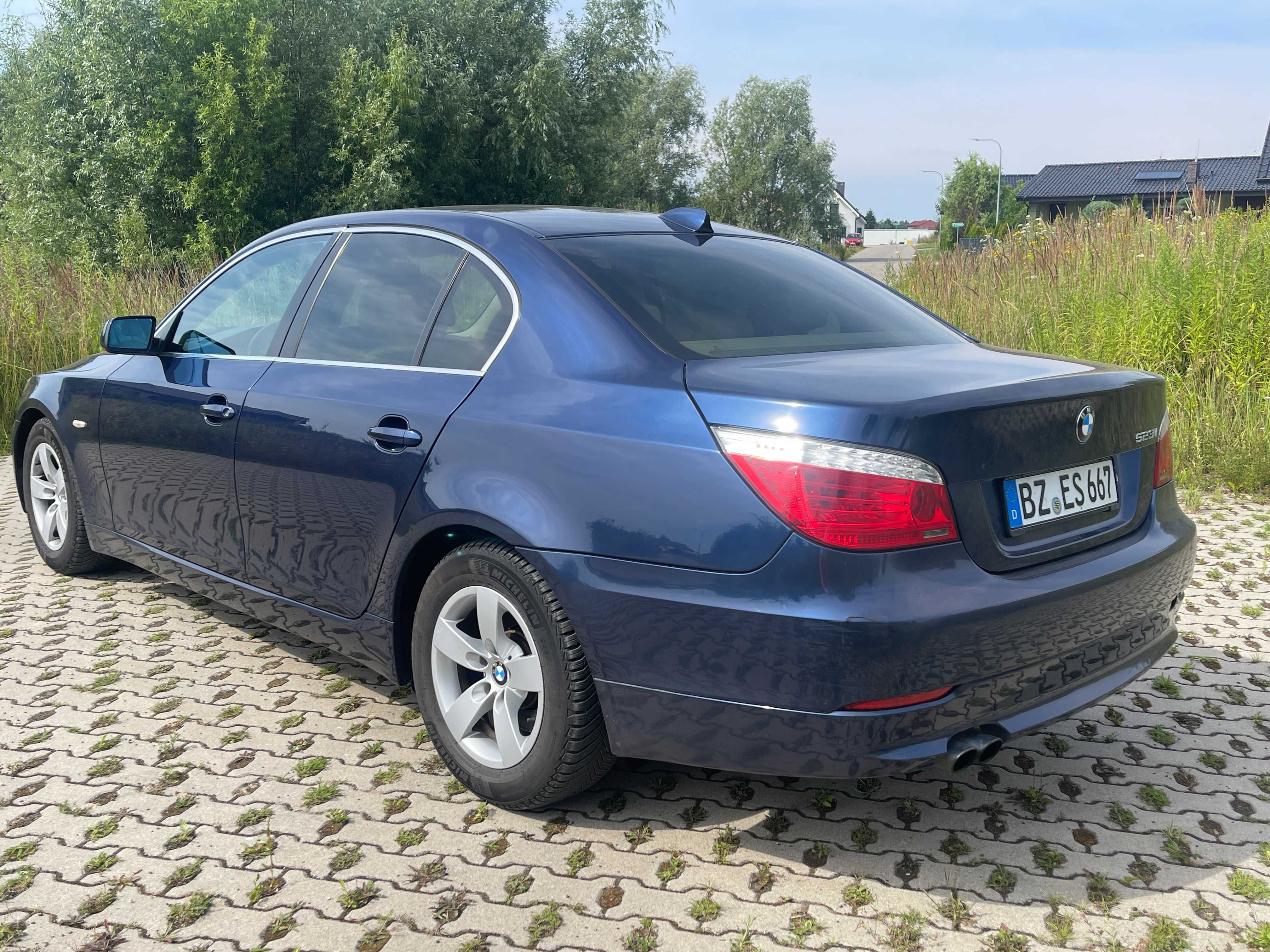 BMW E60 523i Świeżo Sprowadzona Bez Wkładu Transport Pod Dom