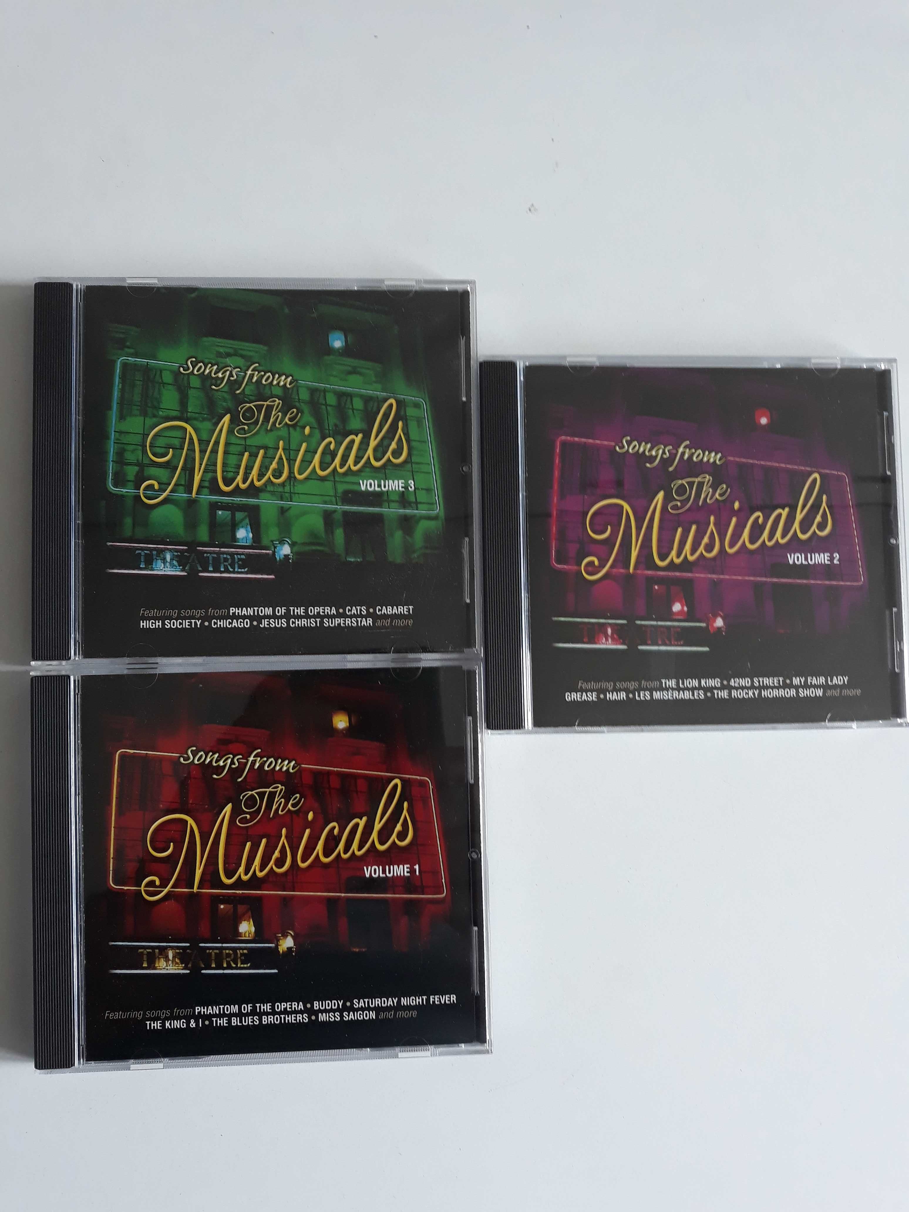 Zestaw płyt CD Songs from musicals 3 sztuki