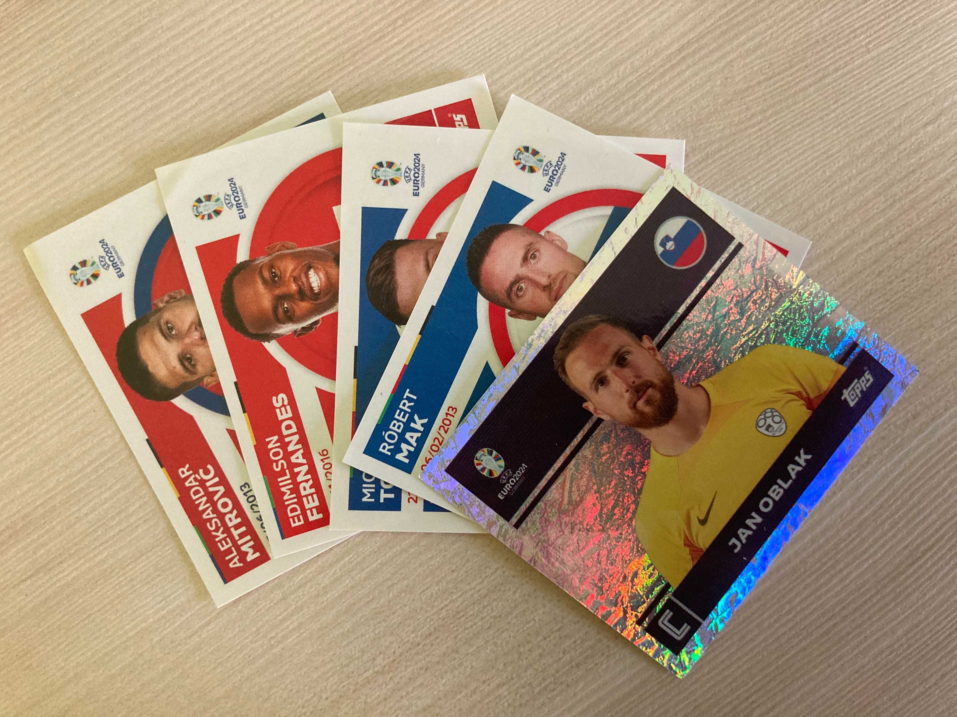 Naklejki TOPPS Euro 2024 -  SPRZEDAŻ - Wrocław