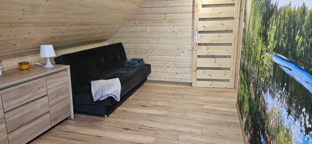 Wynajmę całoroczny domek nad jeziorkiem - sauna + jacuzzi