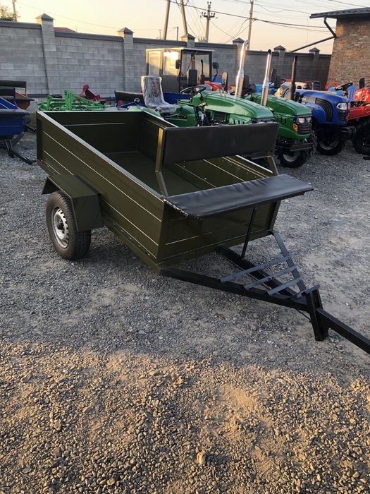 Продаж прицепів до міні тракторів,причіпи, прицепи до мотоблока.