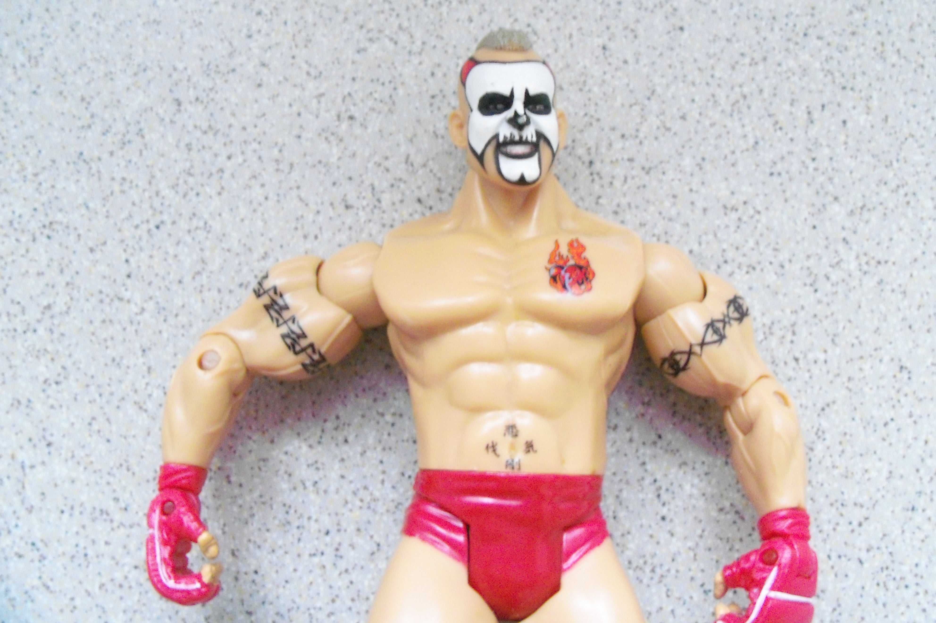 figurka 2003 WWF WWE JAKKS PACIFIC JON HEIDENREICH wrestling action