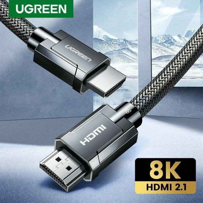 Кабель Ugreen HDMI 2.1 8K-60Hz 4K-120Hz 3D HDR 1/1,5/2/3/5м Гарантия!