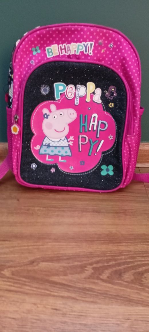 Plecak Peppa pig różowy dla dziewczynki