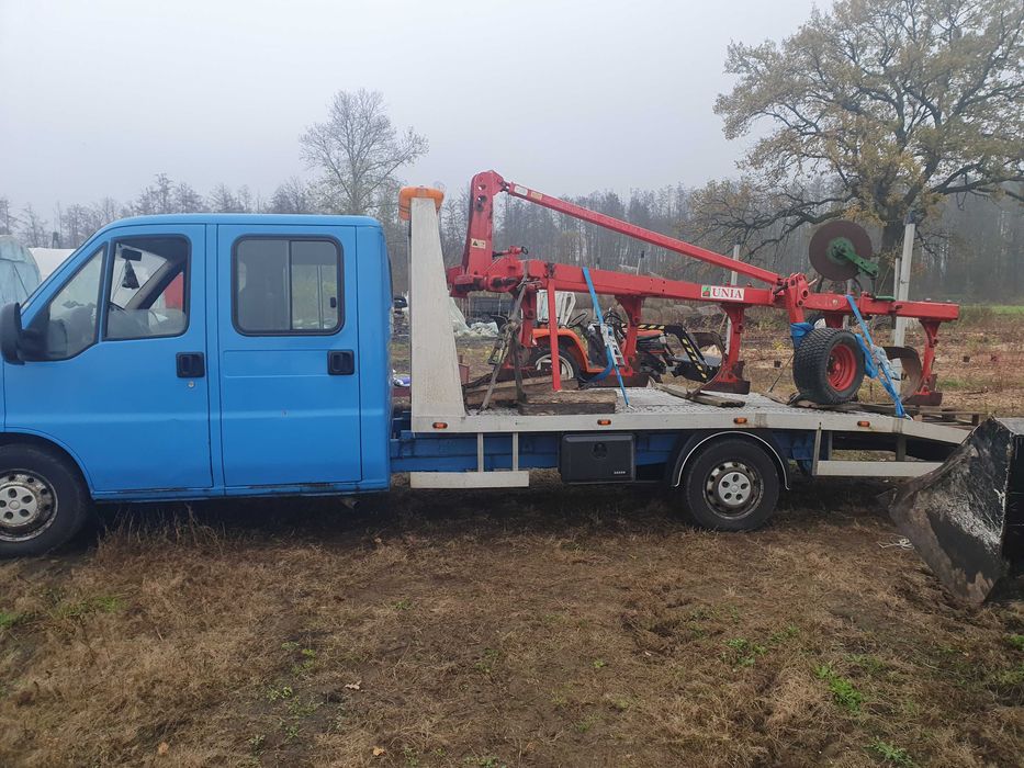 Silnik 2.8hdi 7 osob aluminiowy najazd laweta pomoc drogowa fiat ducat