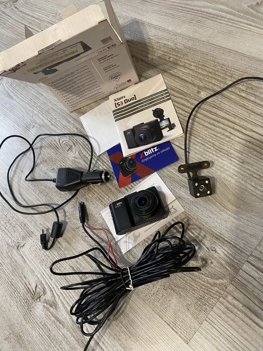 Wideorejestrator xblitz s3 duo+kamera cofania