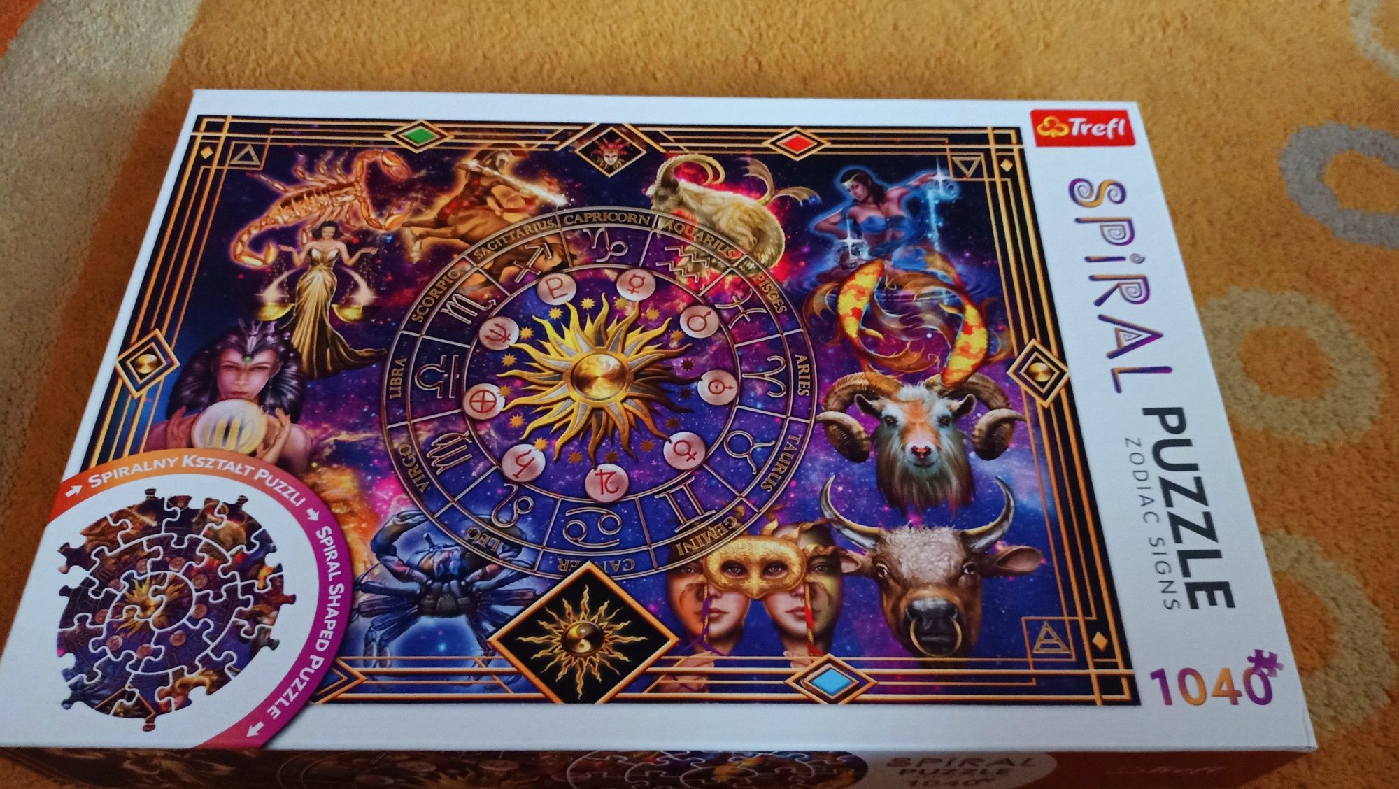 Puzzle - zodiak 1040 elementów