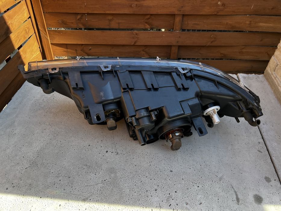 Reflektory Lampy SOCZEWKI H7 BMW 5 E39 Fl Lift Lewy Prawy BLACK RINGI