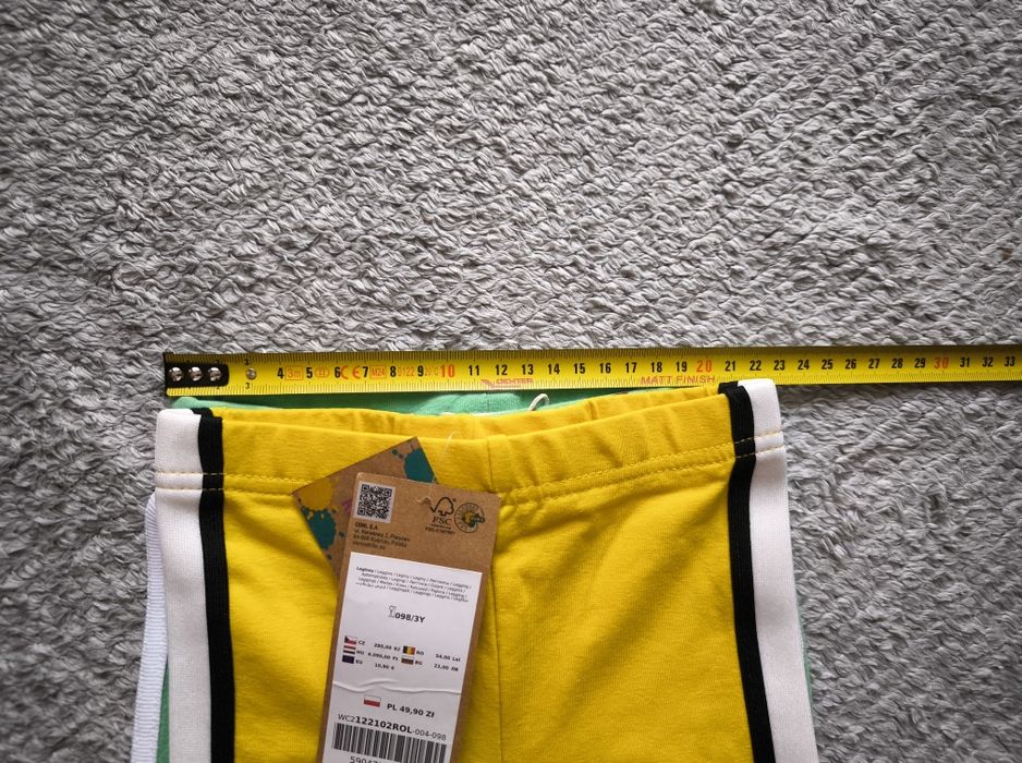 Nowe 2 szt legginsy coccodrillo r. 98