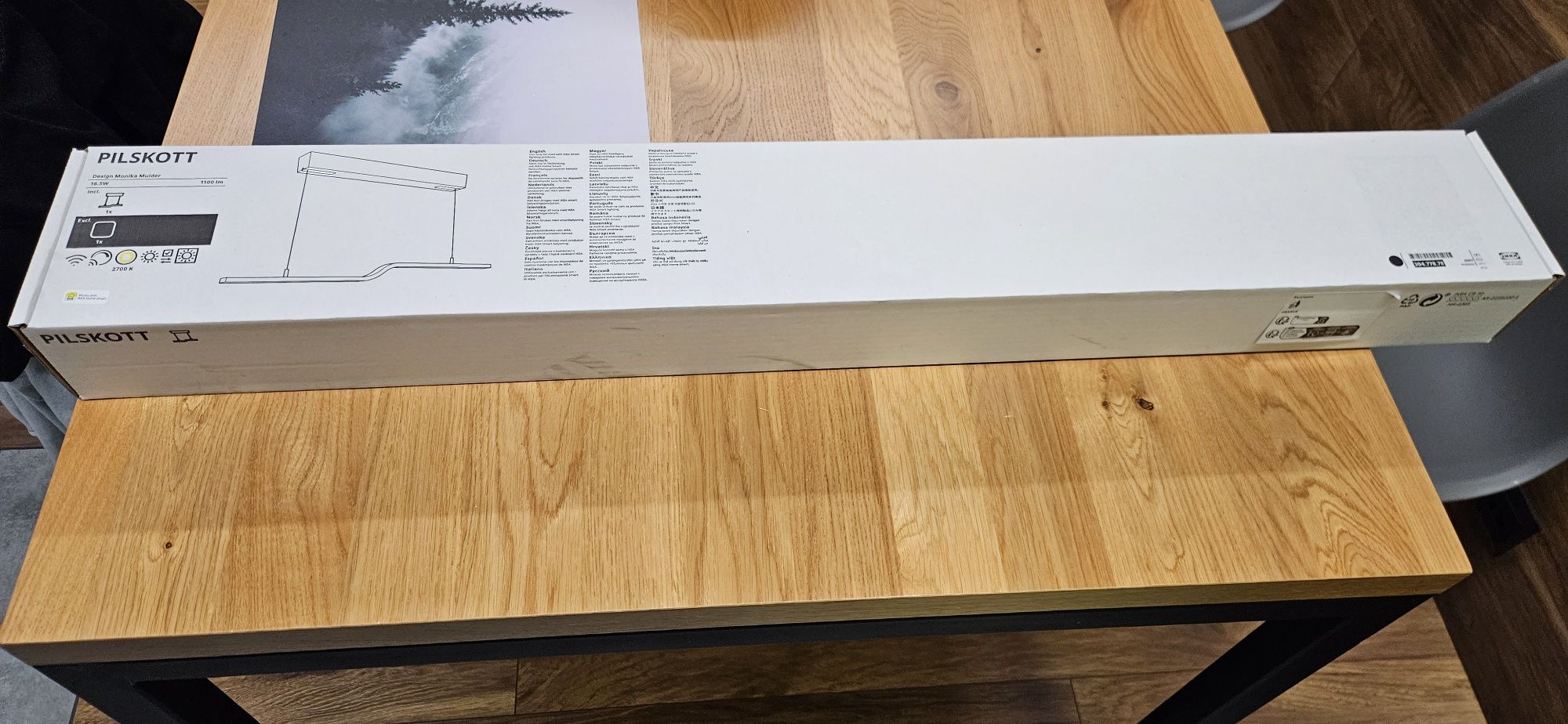 Pliskott lampa wisząca ikea, smart life, tuya zigbee