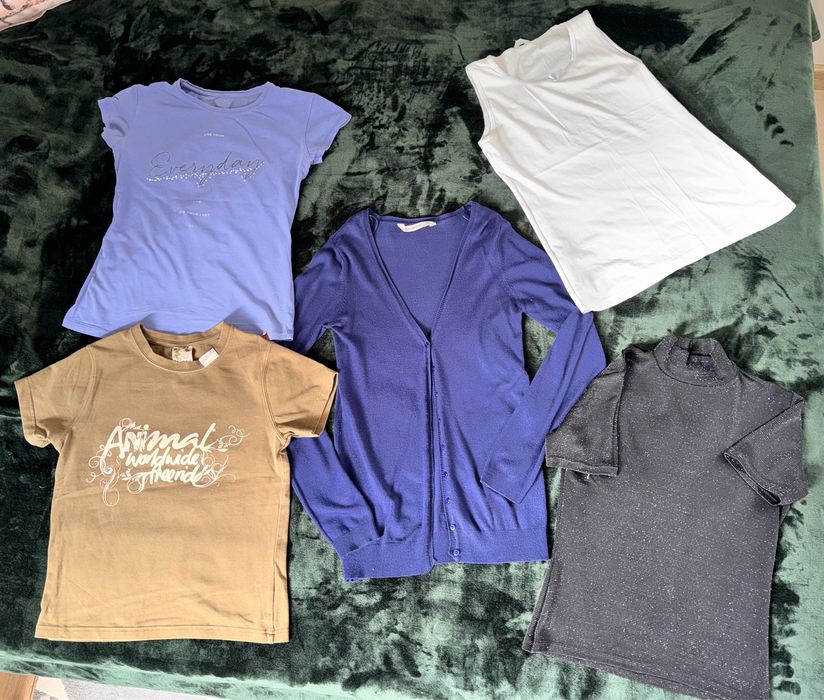 ubrania  dla dziewczynki 158 cm-> idealne do szkoły