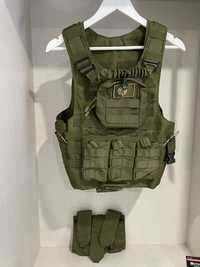 Colete plate carrier airsoft