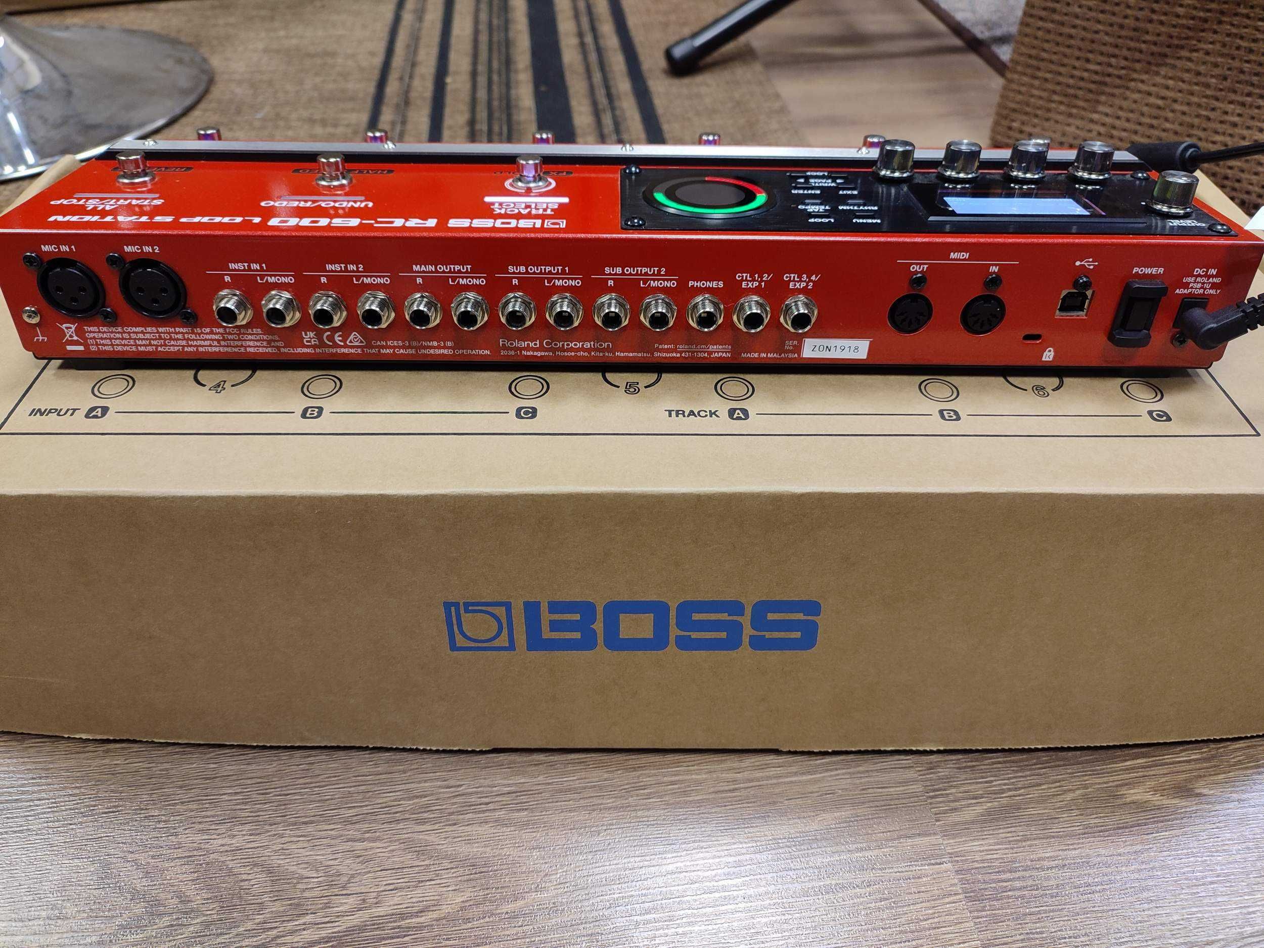 Boss RC 600 Loop Station