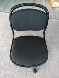 Krzesło obrotowe biurowe dziecięce orfjall ikea czarne