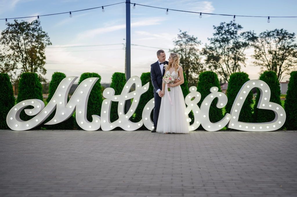 Napis Miłość Love Fotobudka