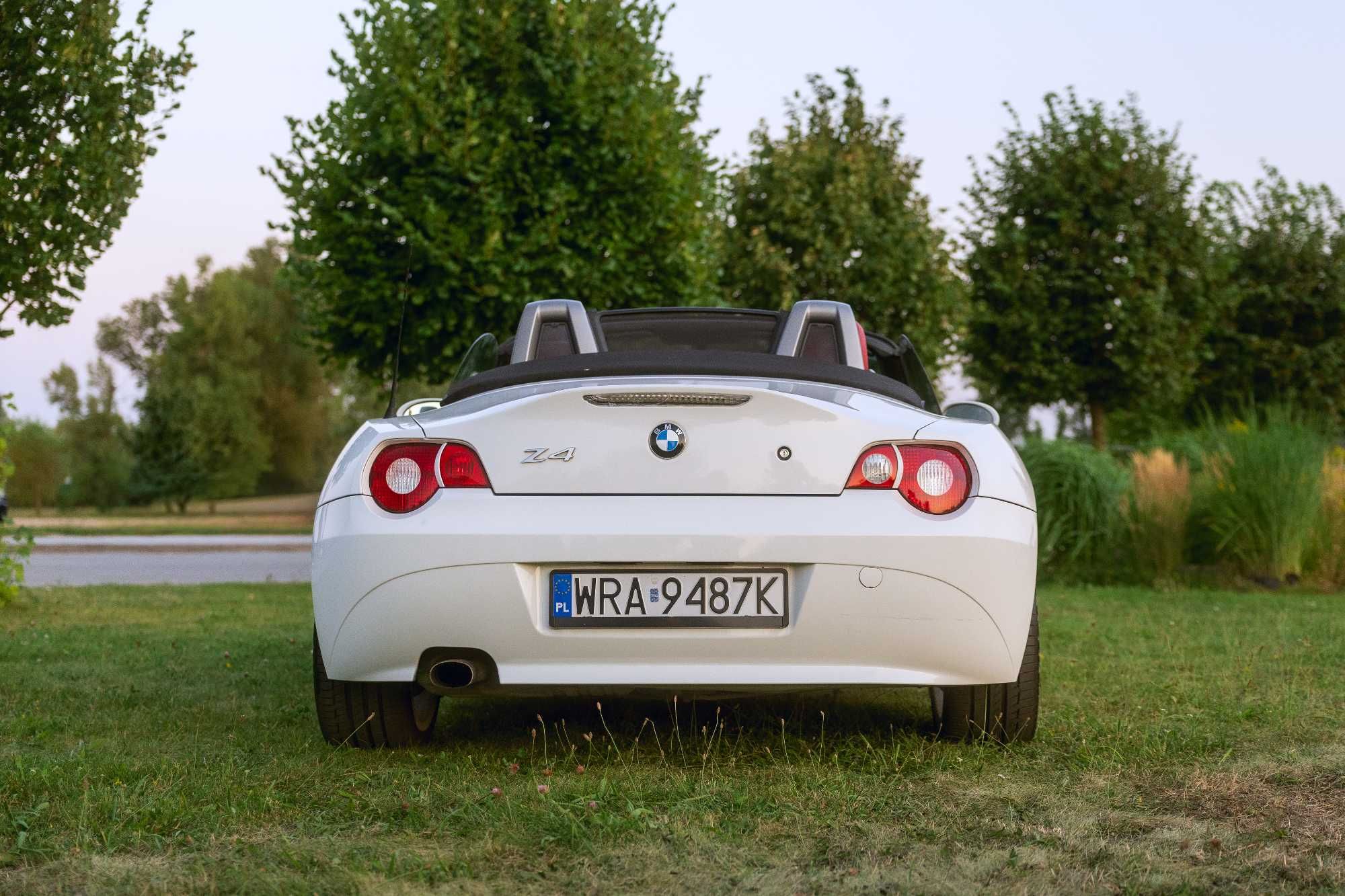BMW Z4 E85 Cabrio Alpinweiss Pierwsza Właścicielka w Polsce