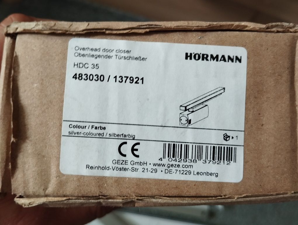 Доводчик дверний Hormann HDC 35