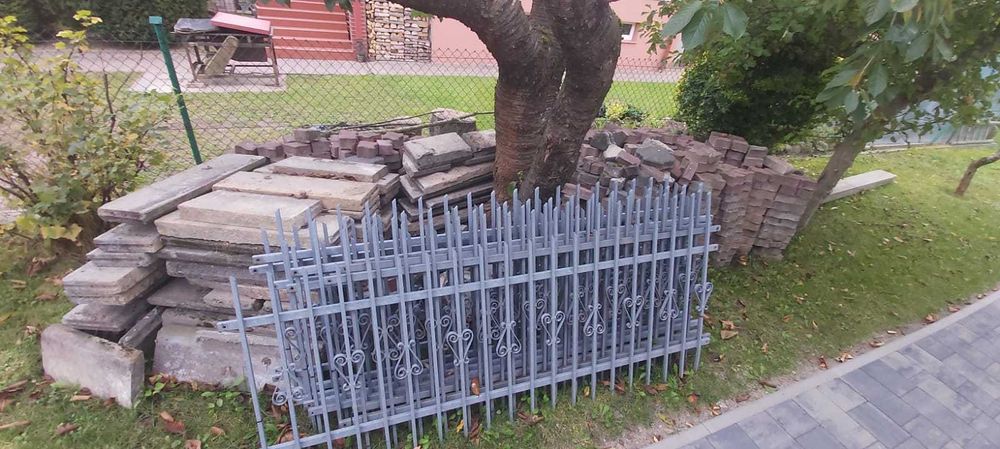 Kostka brukowa [16zl/mkw], bruk, polbruk gr. 6cm + Obrzeża