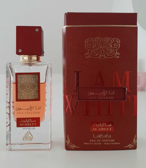 Perfumy Arabskie Ana Abiyedt Scarlet Lattafa plus gratis