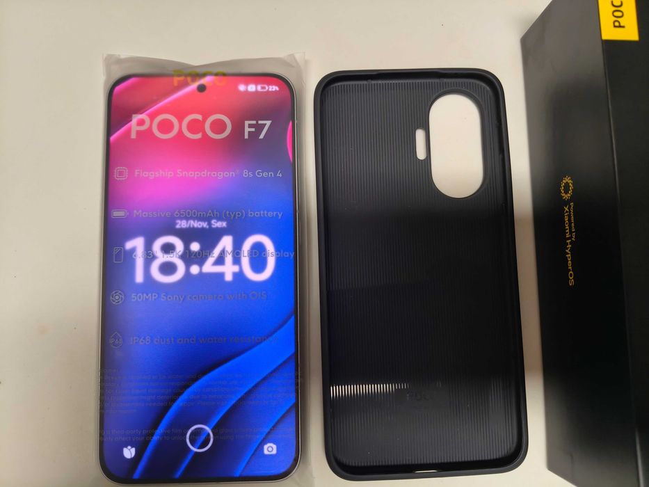 Xiaomi Poco F7 côr branca
