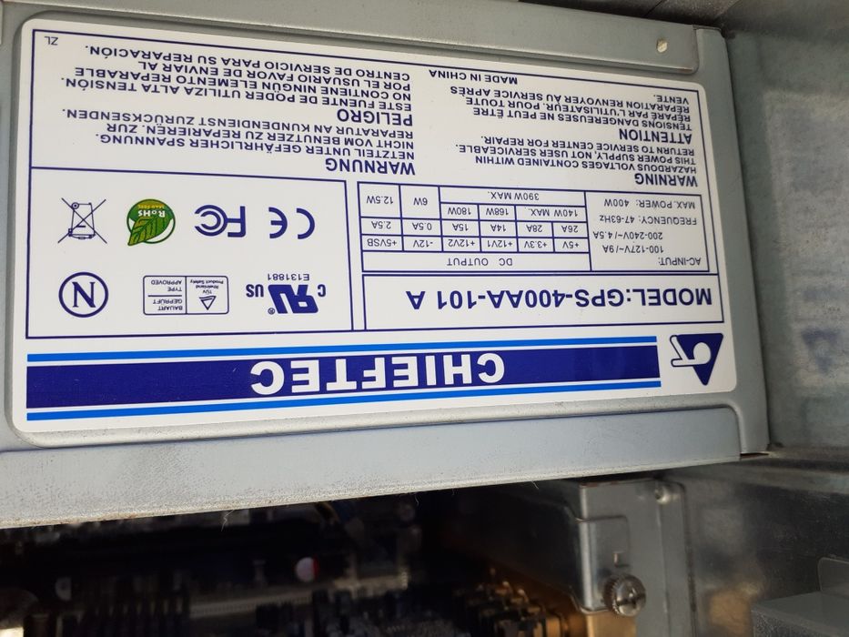 PC gaming para peças ou completo