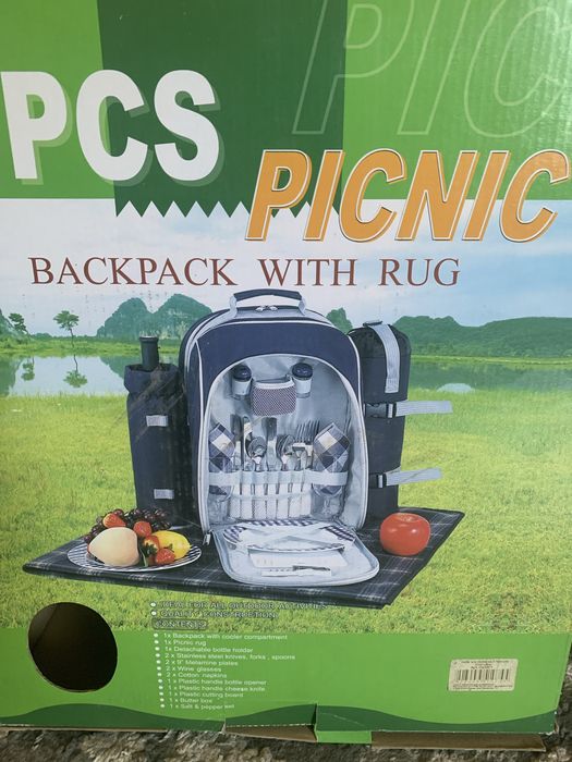 Набір для пікніка, рюкзак, наплічник на 2 персони