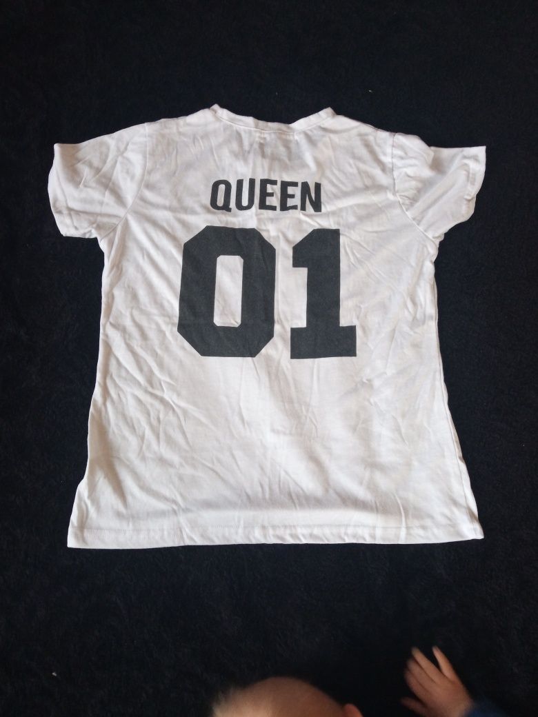 Zestaw koszulek dla par King 01 i Queen 01
