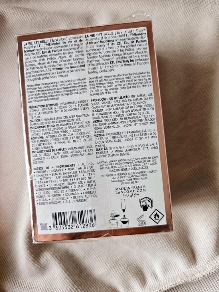 La vie est belle EDP 75