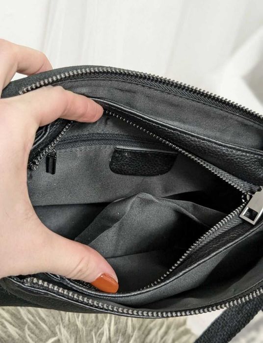 Сумка жіноча шкіряна на 2 ручки