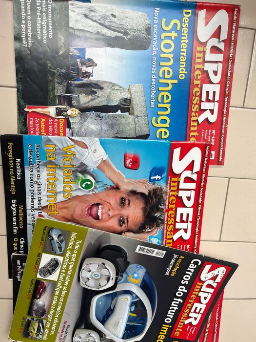 Revistas Superinteressante antigas
