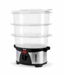 Parowar gotowanie parą Teesa 9,6L 750W 3 poziomy TSA0035