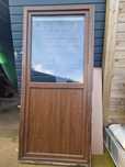 Okno drzwi balkonowe z roletami 100x220