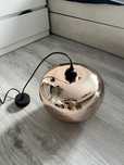 Lamp sufitowa szklana