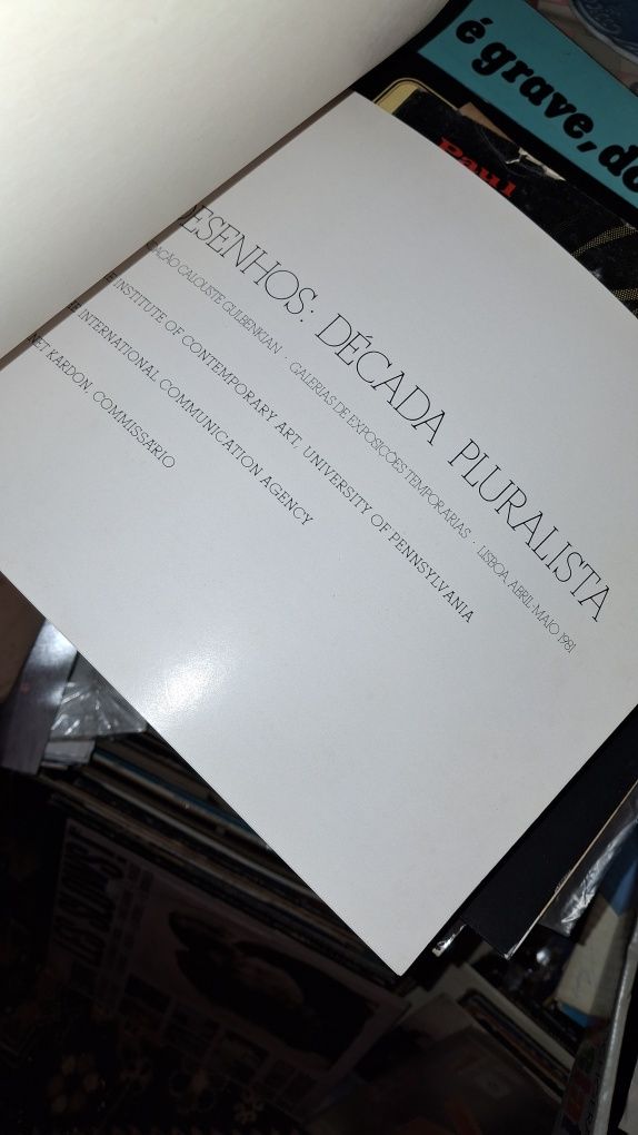 Desenhos década pluralista arte contemporânea 1981 exposição