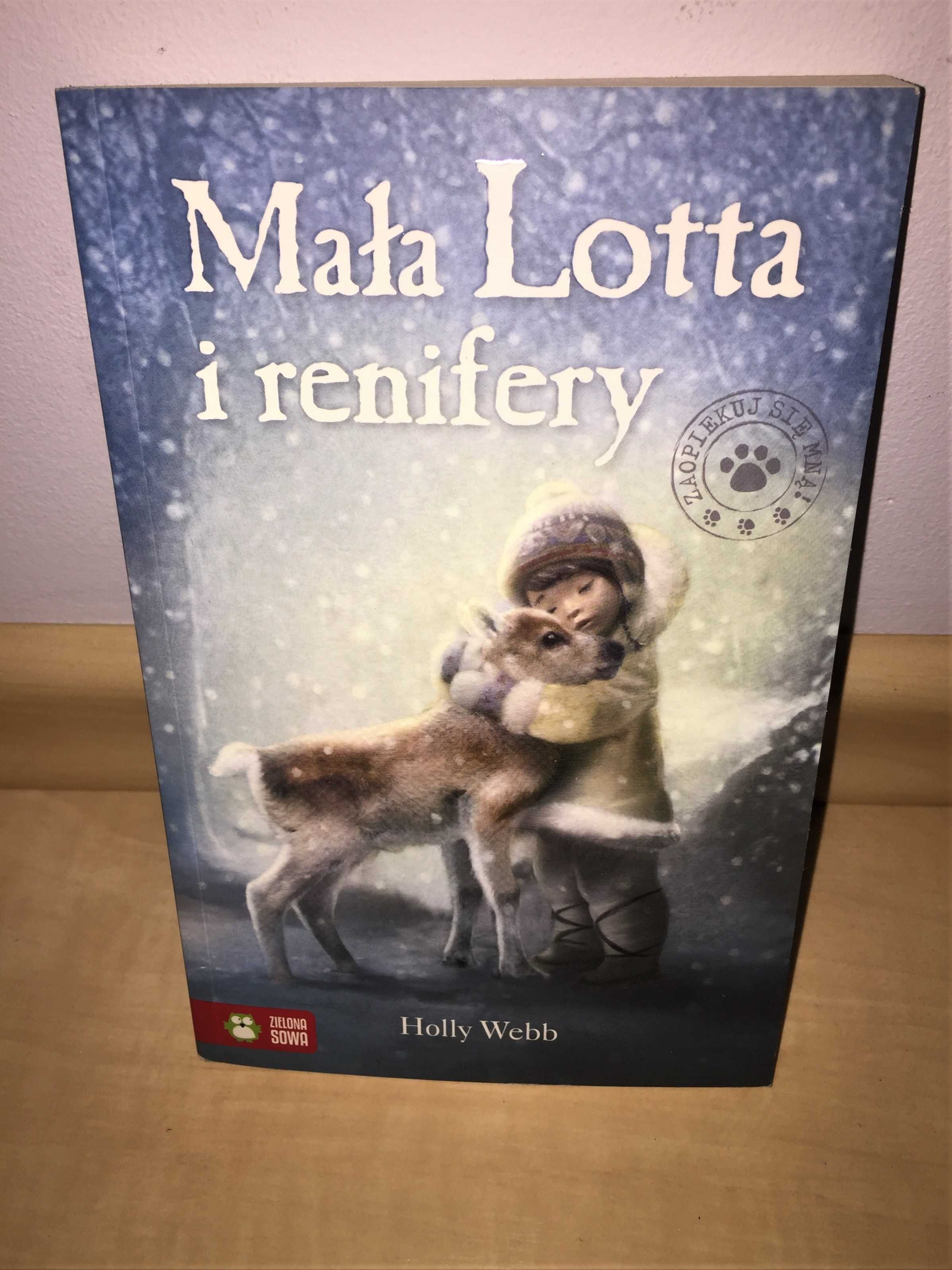 Książka dla dzieci "Mała Lotta i renifery" Holly Webb _ NOWA