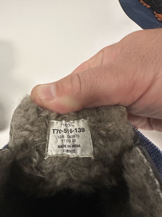 Детские зимние ботинки Next, размер 29 (EU)