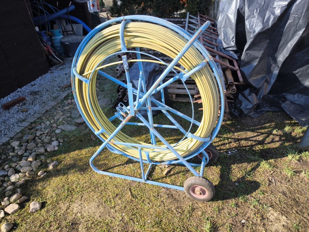 Pilot włókno do przeciągania kabli 9mm 100m