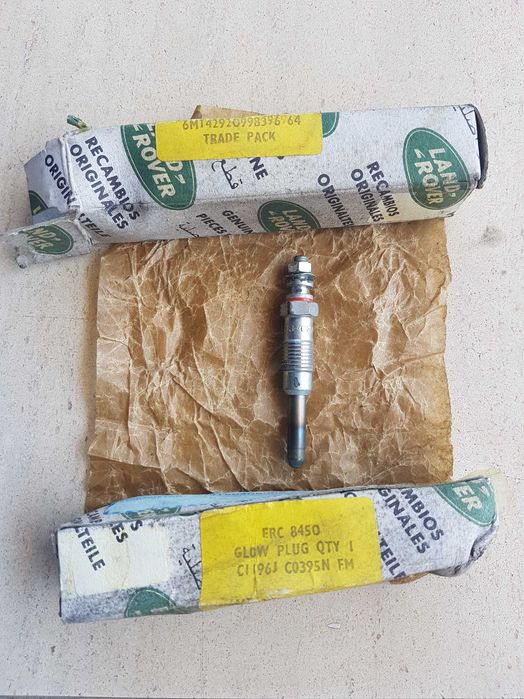 Land Rover ninety 2.5td, 2 Velas incandescentes