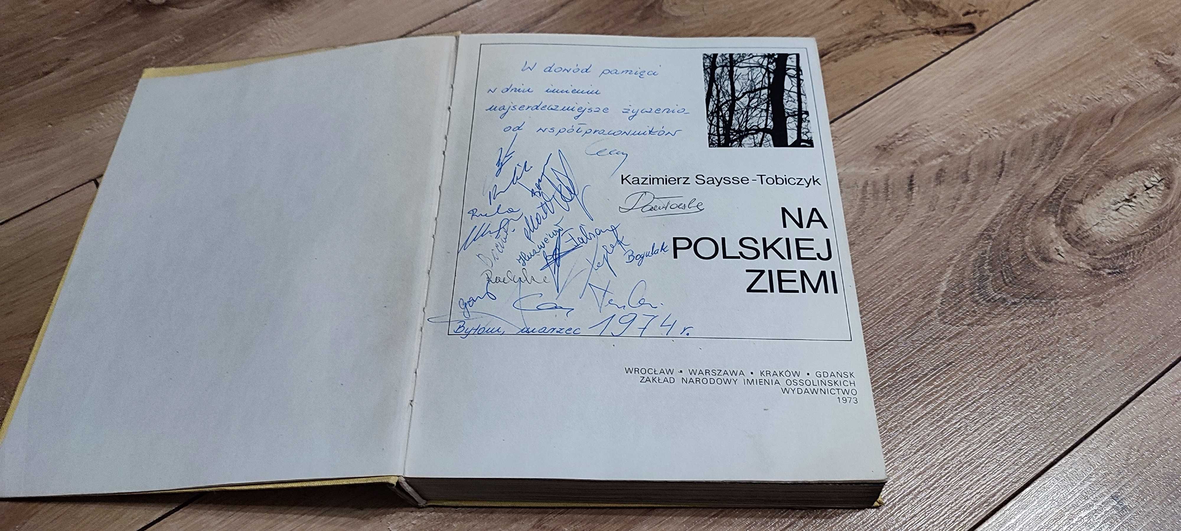 Dwie książki ilustrowane Szczecin + Na Ziemi Polskiej