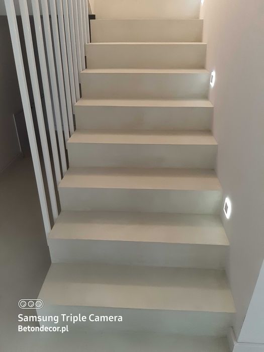 Wykończenia wnętrz:mikrocement,beton,ściany,schody,posadzki,łazienki