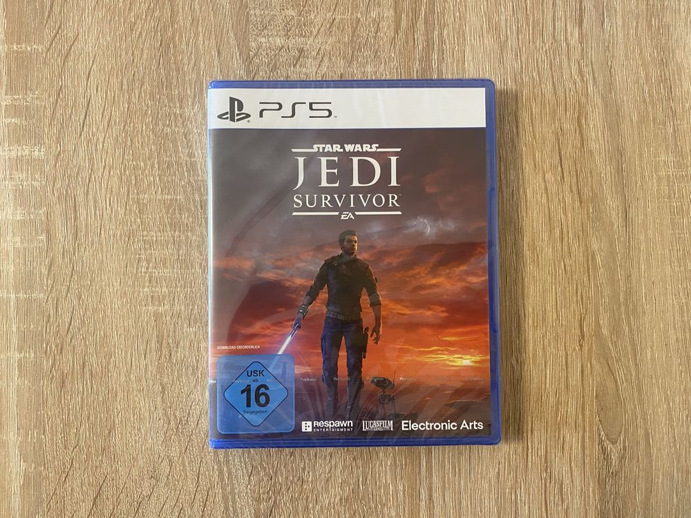 Niwa gra Jedi Survivor PS5 Zafoliowana